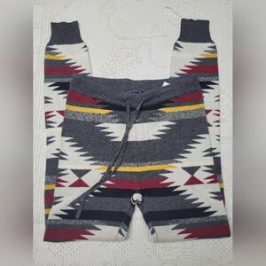 American Eagle Outfitters Tribal Pattern Knit Legging Pants, Size Small